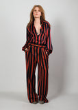 ESCADA Silk Blouse + Wool Trouser Set