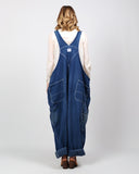Faded Baggy Work Wear Overalls