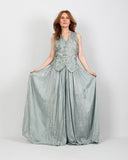 Embroidered India Palazzo Jumpsuit