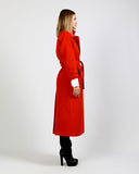 Red Wool / Alpaca Coat