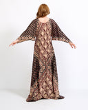 India Gauze Caftan Maxi Dress