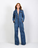 70s Denim Bellbottom Jumpsuit