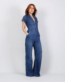 70s Denim Bellbottom Jumpsuit