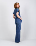 70s Denim Bellbottom Jumpsuit