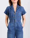 70s Denim Bellbottom Jumpsuit