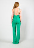 70s Backless Sweater Knit Jumpsuit