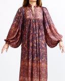 Silk 70s Judith Ann India Dress