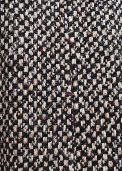Tweed Wool Scarf Cape