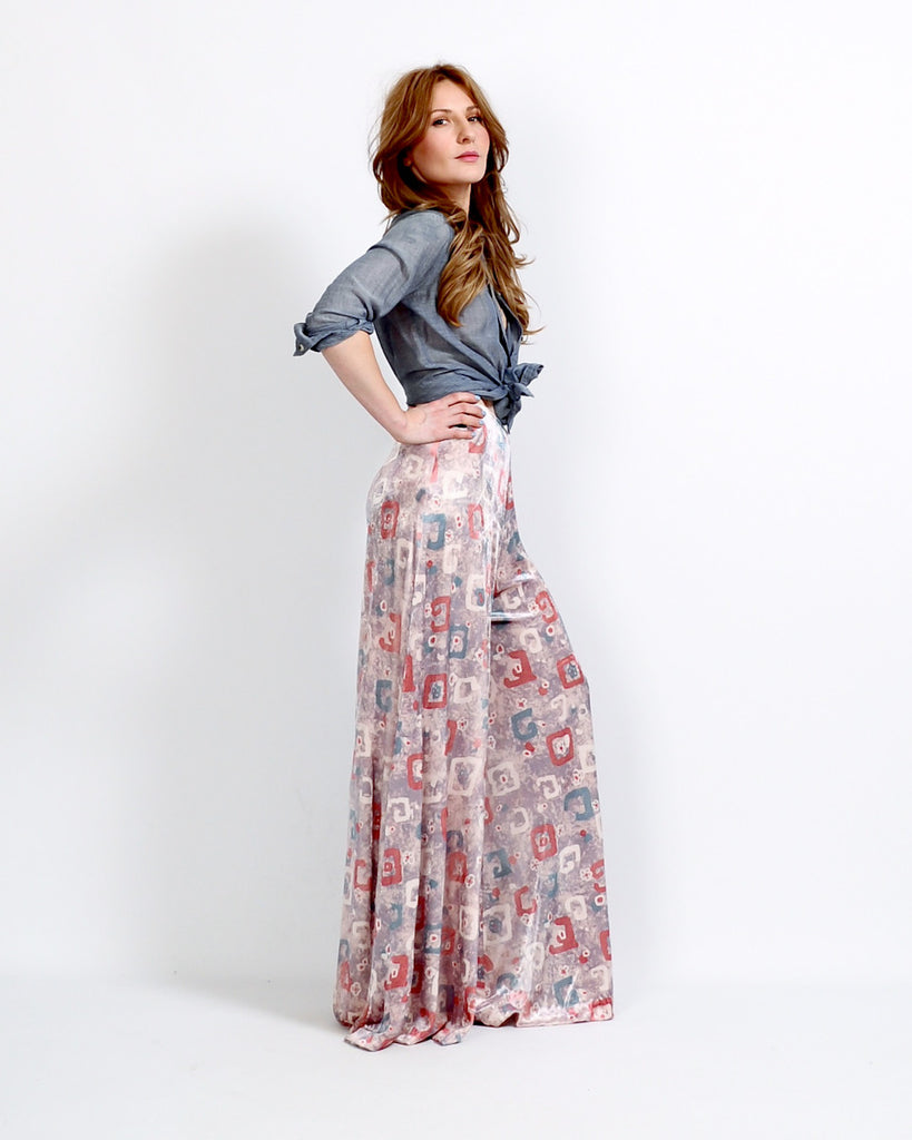 Buy 70s Palazzo Pants Online In India  Etsy India